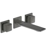 IDS 3-Loch-Wand-Waschtischarmatur CONCA ohne Ablaufgarnitur magnetic grey IDEAL STANDARD