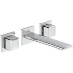 IDS 3-Loch-Wand-Waschtischarmatur CONCA ohne Ablaufgarnitur chrom IDEAL STANDARD
