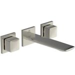 IDS 3-Loch-Wand-Waschtischarmatur CONCA ohne Ablaufgarnitur silver storm IDEAL STANDARD