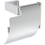 IDS Papierrollenhalter CONCA eckig, mit Deckel chrom IDEAL STANDARD
