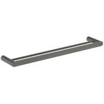 IDS Handtuchstange CONCA doppelt, rund, 600mm magnetic grey IDEAL STANDARD