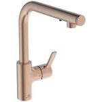 IDS Küchenarmatur GUSTO Ausl 232mm L-Auslauf m Seife sunset rose IDEAL STANDARD