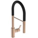 IDS Küchenarmatur GUSTO Semi-Pro 2F-Brause, Ausladung 225mm sunset rose IDEAL STANDARD