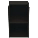 IDS Seitenelement i.life B 2 Fächer, 400x505x630mm Carbongrau matt IDEAL STANDARD