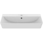 IDS Waschtisch CUBE CONNECT AIR 1 Hahnloch, mit Überlauf weiß I+ IDEAL STANDARD