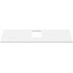 IDS Waschtischplatte i.life B mitt Auss f Wand-WT 1002x507x18mm we ma IDEAL STANDARD