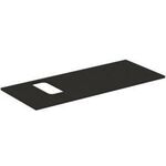 IDS Waschtischplatte i.life B Auss li f WWT 1202x507x18mm Carbongr ma IDEAL STANDARD