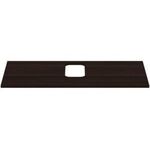 IDS Waschtischplatte i.life B mitt Auss f WWT 1002x507x18mm Coffee o IDEAL STANDARD