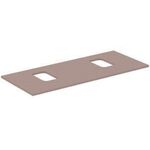 IDS Waschtischplatte i.life B 2 Auss f 2 Schal 1202x507x18mm gge ma IDEAL STANDARD