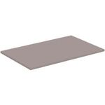 IDS Waschtischplatte i.life B ohne Ausschnitt 802x506x18mm Greige matt IDEAL STANDARD