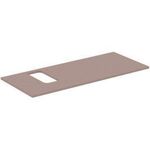 IDS Waschtischplatte i.life B Auss li f Wand-WT 1202x507x18mm gge matt IDEAL STANDARD