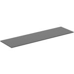 IDS Waschtischplatte i.life B o Auss 1804x506x18mm Quarzgrau matt IDEAL STANDARD