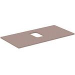 IDS Waschtischplatte i.life B mitt Auss f Sch. 1002x507x18mm gge matt IDEAL STANDARD