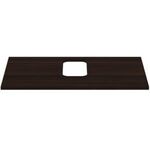 IDS Waschtischplatte i.life B mitt Auss f WWT 802x507x18mm Coffee o IDEAL STANDARD