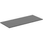 IDS Waschtischplatte i.life B o Auss 1204x506x18mm Quarzgrau matt IDEAL STANDARD