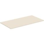 IDS Waschtischplatte i.life B o Auss 1002x506x18mm Sandbeige matt IDEAL STANDARD