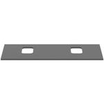 IDS Waschtischplatte i.life B 2 Auss f 2 Schal 1202x507x18mm qua ma IDEAL STANDARD