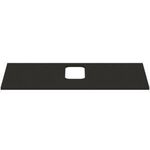 IDS Waschtischplatte i.life B mitt Auss f WWT 1002x507x18mm Carbon ma IDEAL STANDARD
