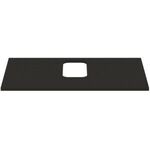 IDS Waschtischplatte i.life B mitt Auss f WWT 802x507x18mm Carbongr ma IDEAL STANDARD