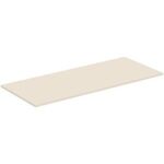 IDS Waschtischplatte i.life B o Auss 1204x506x18mm Sandbeige matt IDEAL STANDARD