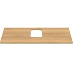 IDS Waschtischplatte i.life B mitt Auss f Wand-WT 802x507x18mm Ei na IDEAL STANDARD