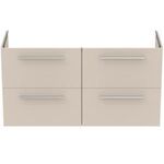 IDS Waschtischunterschrank i.life A 4 Auszüge, 1200x440x630mm Sandbeige matt IDEAL STANDARD