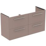 IDS Waschtischunterschrank i.life A 4 Auszüge, 1200x440x630mm Greige matt IDEAL STANDARD