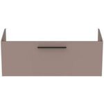 IDS Waschtischunterschrank i.life B 1 Auszug, 1200x505x440mm Greige matt IDEAL STANDARD