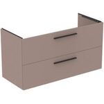 IDS Waschtischunterschrank i.life B 2 Auszüge, 1200x505x630mm Greige matt IDEAL STANDARD