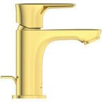 IDS WT-Armatur CONNECT AIR Piccolo BlueStart, Ausladung 90mm brushed gold IDEAL STANDARD