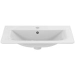 IDS Möbelwaschtisch CONNECT AIR 640x460x165mm weiß IDEAL STANDARD