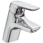 IDS Einhebel-WT-Armatur CERAMIX BLUE m ZuknAlGa. mit Kupferrohren chrom IDEAL STANDARD