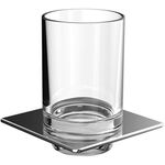 Emco Glashalter ART Kristallglas, klar chrom EMCO