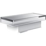 Emco Flüssigseifenspender LIAISON Stülpbecher Kr-Gl innen mattiert chrom EMCO