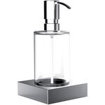 Emco Flüssigseifenspender LIAISON Behälter Kristallglas klar chrom EMCO