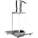 Emco Flüssigseifenspender LIAISON Behälter Kristallglas klar chrom EMCO