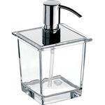 Emco Flüssigseifenspender LIAISON Behälter Kristallglas klar chrom EMCO