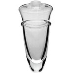 Emco Seifenspenderglas AMPHORA Kristallglas klar chrom EMCO