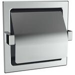 Emco Einbaupapierhalter SYSTEM 2 mit Deckel chrom EMCO