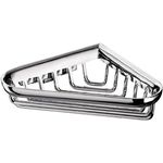 Emco Eckseifenkorb SYSTEM 2 m verd Wandbefestigung abnehmbar chrom EMCO