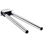 Emco Handtuchhalter SYSTEM 2 2-armig, schwenkbar, 346mm chrom EMCO