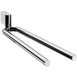 Emco Handtuchhalter SYSTEM 2 2-armig, schwenkbar, 387mm chrom EMCO