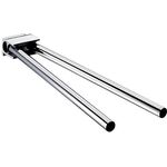 Emco Handtuchhalter SYSTEM 2 2-armig, schwenkbar, 446mm chrom EMCO