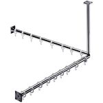 Emco Duschvorhang-Set SYSTEM 2 800mm chrom EMCO