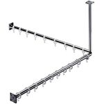 Emco Duschvorhang-Set SYSTEM 2 900mm chrom EMCO