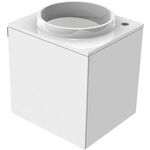 Emco Gäste-Waschtisch EVO 450x400x508mm G. li Bohrung re optiwhite EMCO