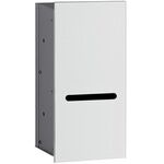 Emco WC-Papier-Modul ASIS 2.0 UP 346x170mm Türanschl rechts optiwhite EMCO