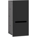 Emco WC-Papier-Modul ASIS 2.0 UP 346x170mm Türanschlag rechts schwarz EMCO