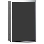 Emco Abfallsammler-Modul ASIS 300 Unterputz, 495x314mm chrom/schwarz EMCO