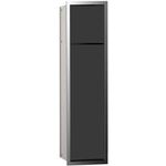 Emco WC-Modul ASIS 150 Unterputz, 654x168mm chrom/schwarz EMCO